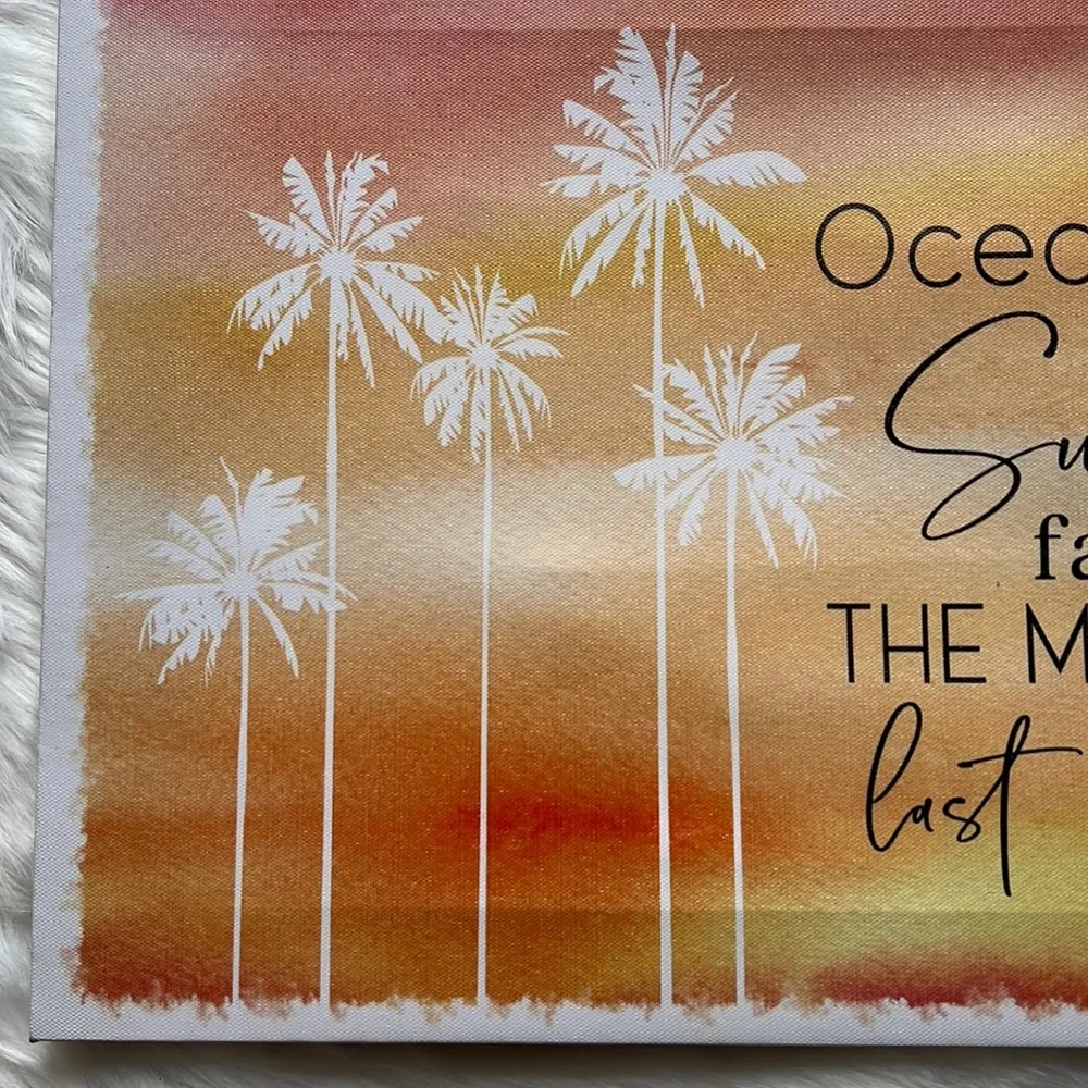 NWT Ocean City Canvas‎ Wall Decor